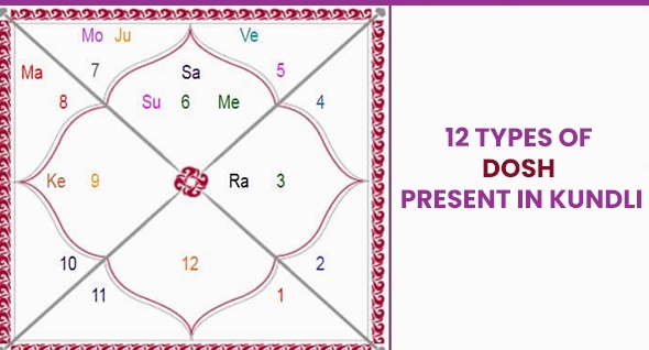 12 types of dosh present in Kundli