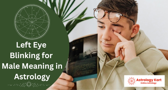 Left Eye Blinking for Male Meaning in Astrology