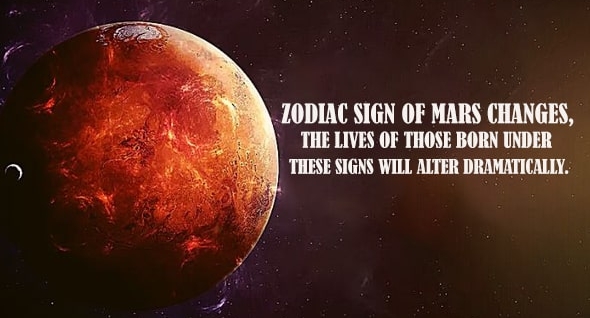 Mars Transit 2022: On February 26, zodiac sign of Mars changes, the lives of those born under these signs will alter dramatically.