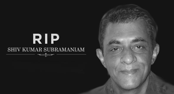 Shiv Kumar Subramaniam, a veteran actor, died, saying goodbye to the world barely two months after his son died.