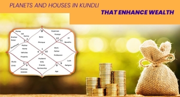 Planets and houses in Kundli that enhance wealth